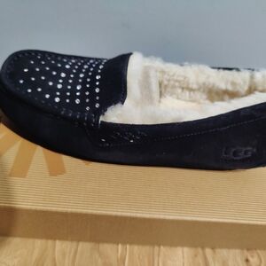 UGG Women's Ansley Studded Bling Slipper with Shearling Lining